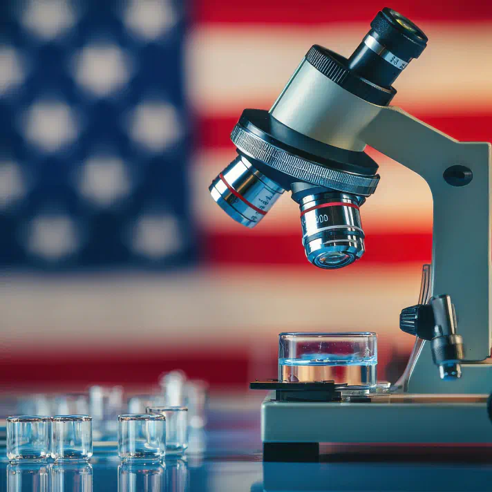 testing at laboratory